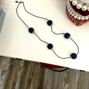 Francescas Long Beaded Statement Necklace